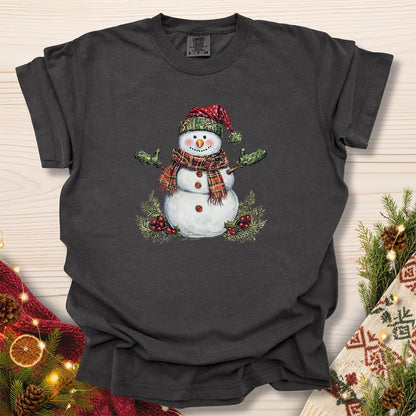 Festive Christmas Snowman T-Shirt