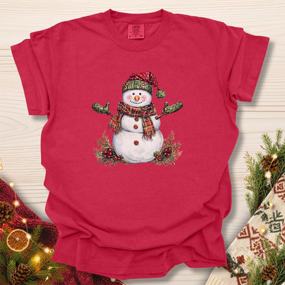 Festive Christmas Snowman T-Shirt