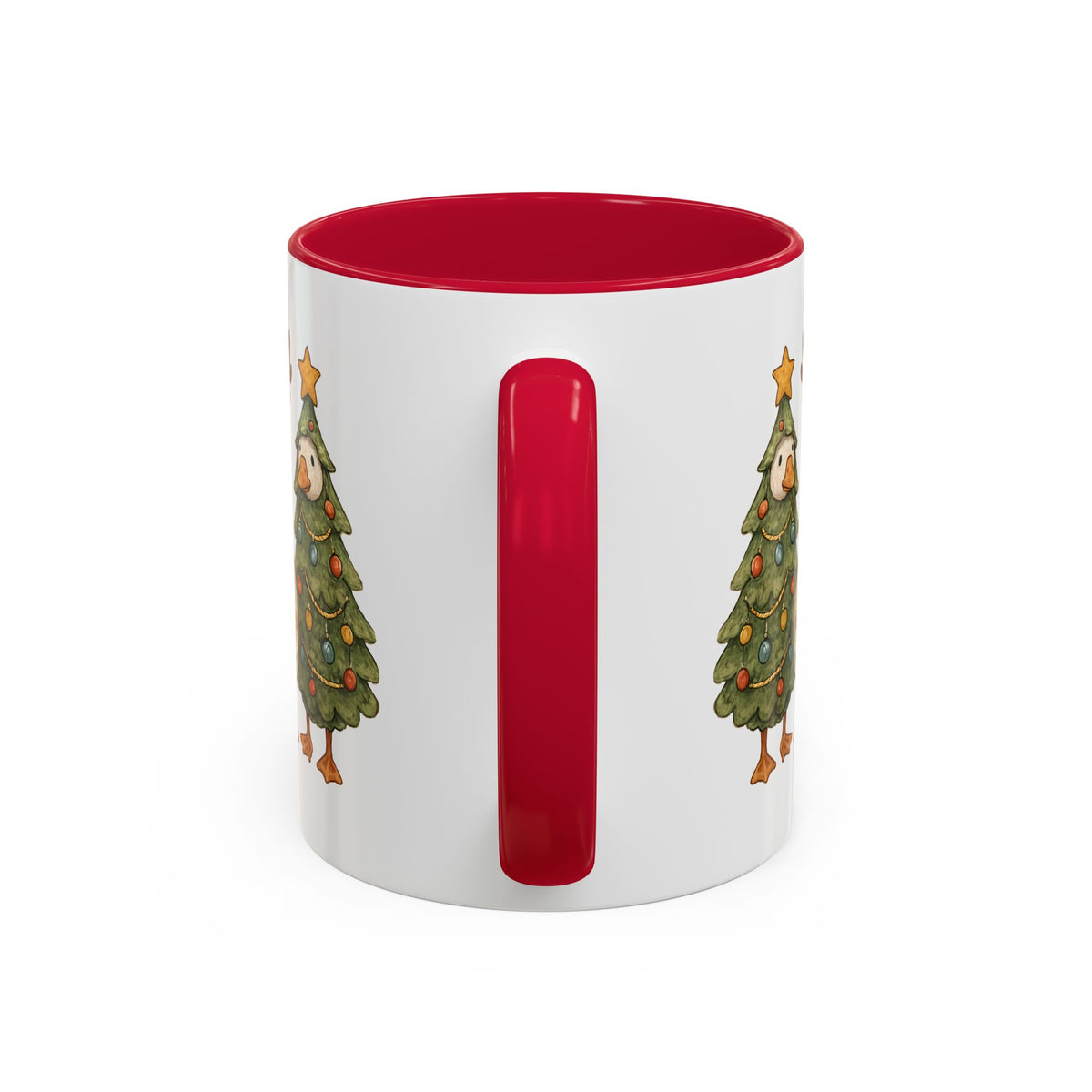 Festive Vintage Christmas Ducks Mug (11/15oz)