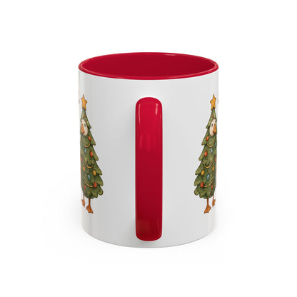 Festive Vintage Christmas Ducks Mug (11/15oz)