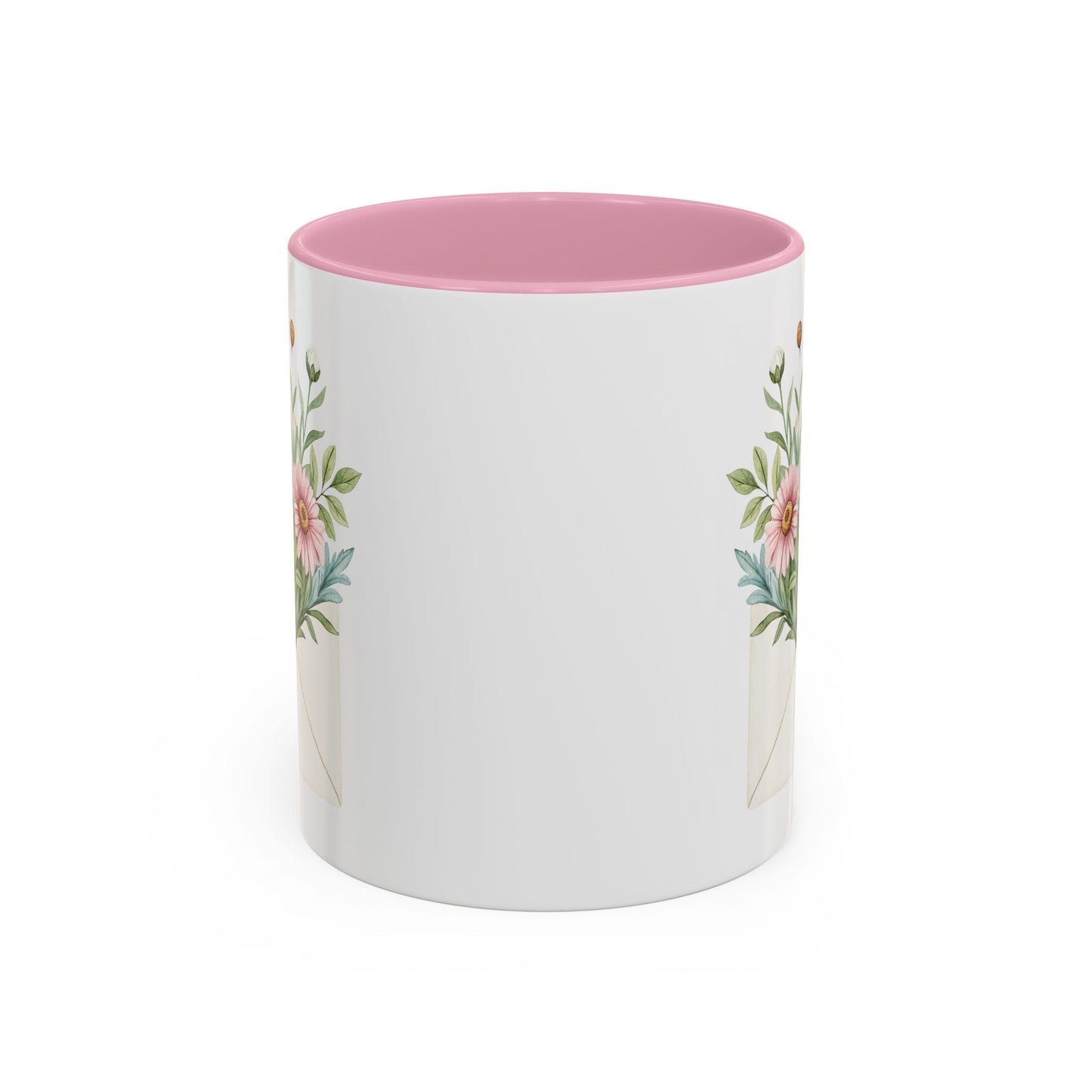 Floral Envelope with Flowers Mug (11/15oz)