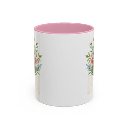 Floral Envelope with Flowers Mug (11/15oz)