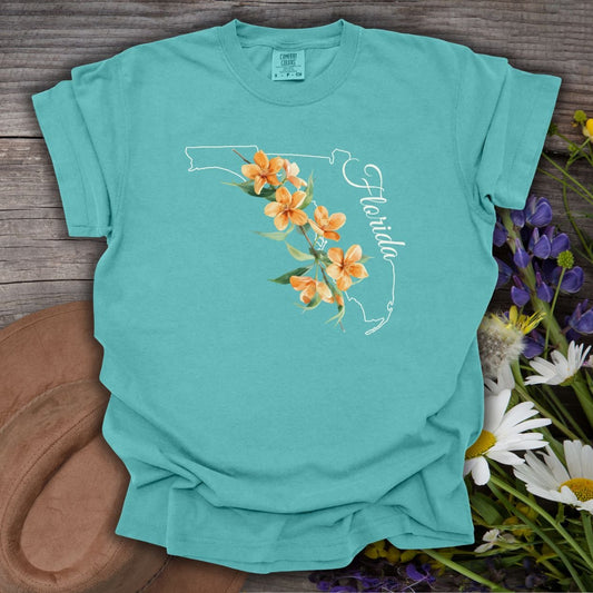 Florida State Flower T‑Shirt — Orange Blossom
