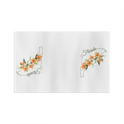 Florida State Flower Tea Towel  — Orange Blossom