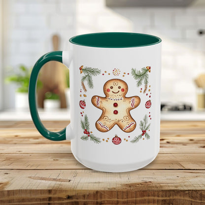 Folk Art Gingerbread Man Mug (11/15oz)