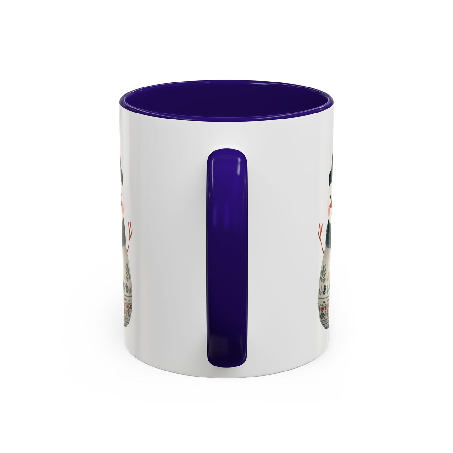 Folk Art Snowman Mug (11/15oz)