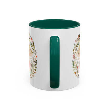 Folk Art Winter Angel Mug (11/15oz)