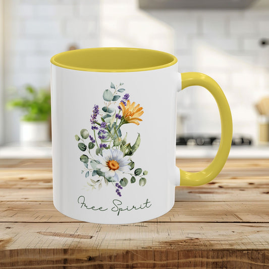 Free Spirit Summer Bouquet Mug (11/15oz)