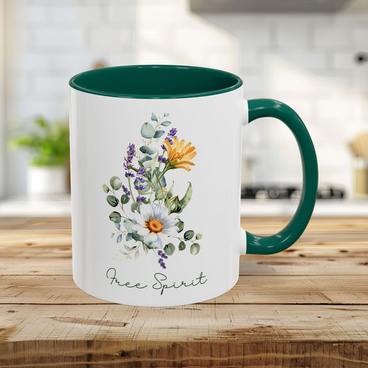 Free Spirit Summer Bouquet Mug (11/15oz)
