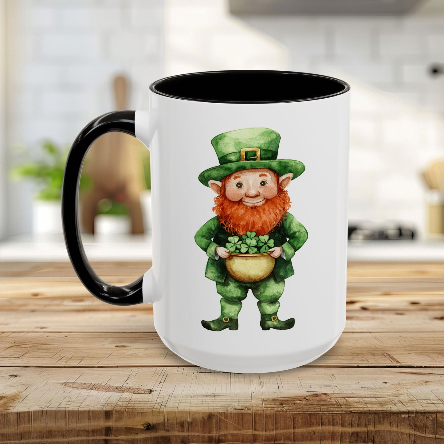 Friendly Irish Leprechaun Mug (11/15oz)