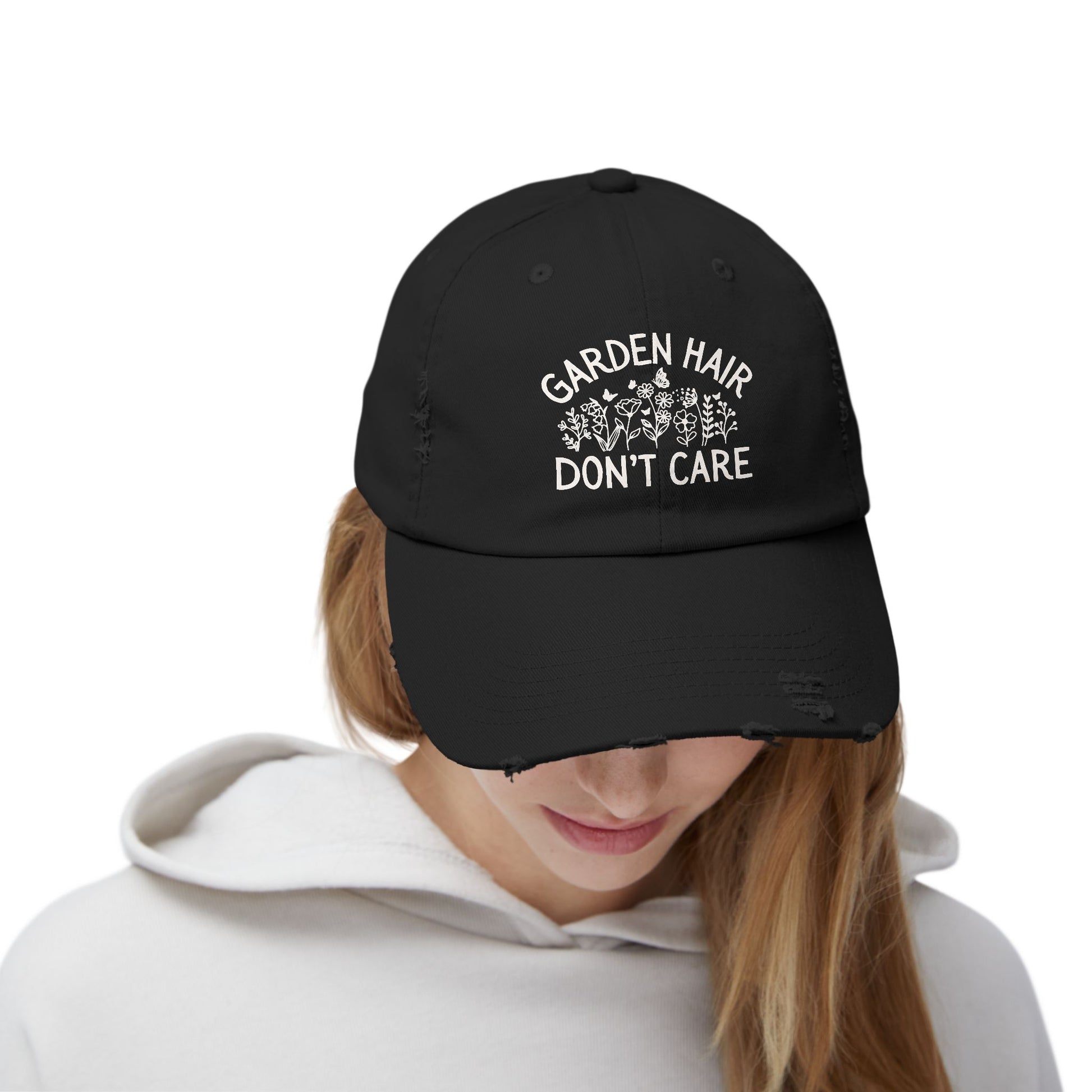 Garden Hair Don't Care Distressed Cap
