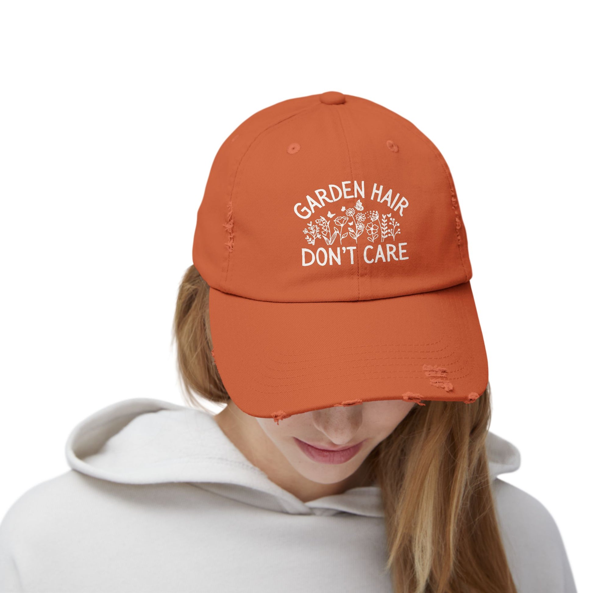 Garden Hair Don't Care Distressed Cap