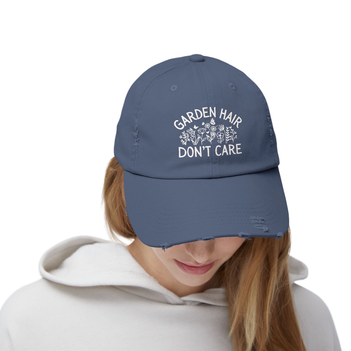 Garden Hair Don't Care Distressed Cap