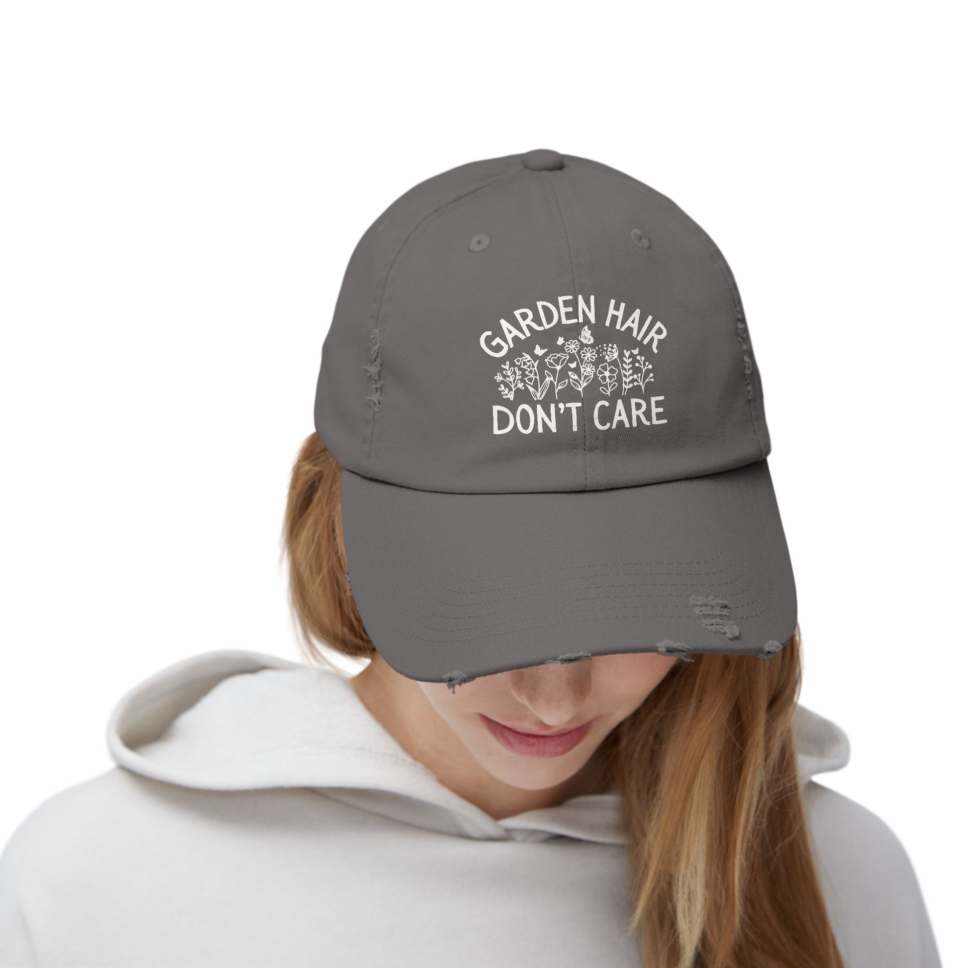 Garden Hair Don't Care Distressed Cap