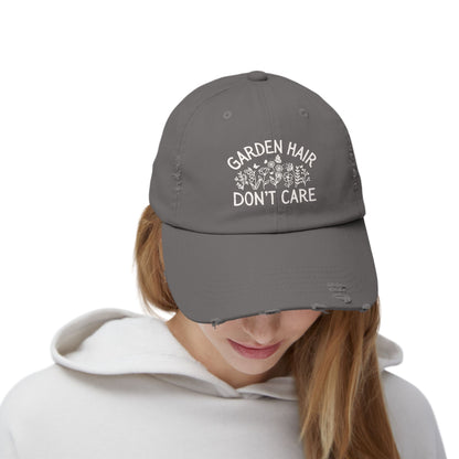Garden Hair Don't Care Distressed Cap