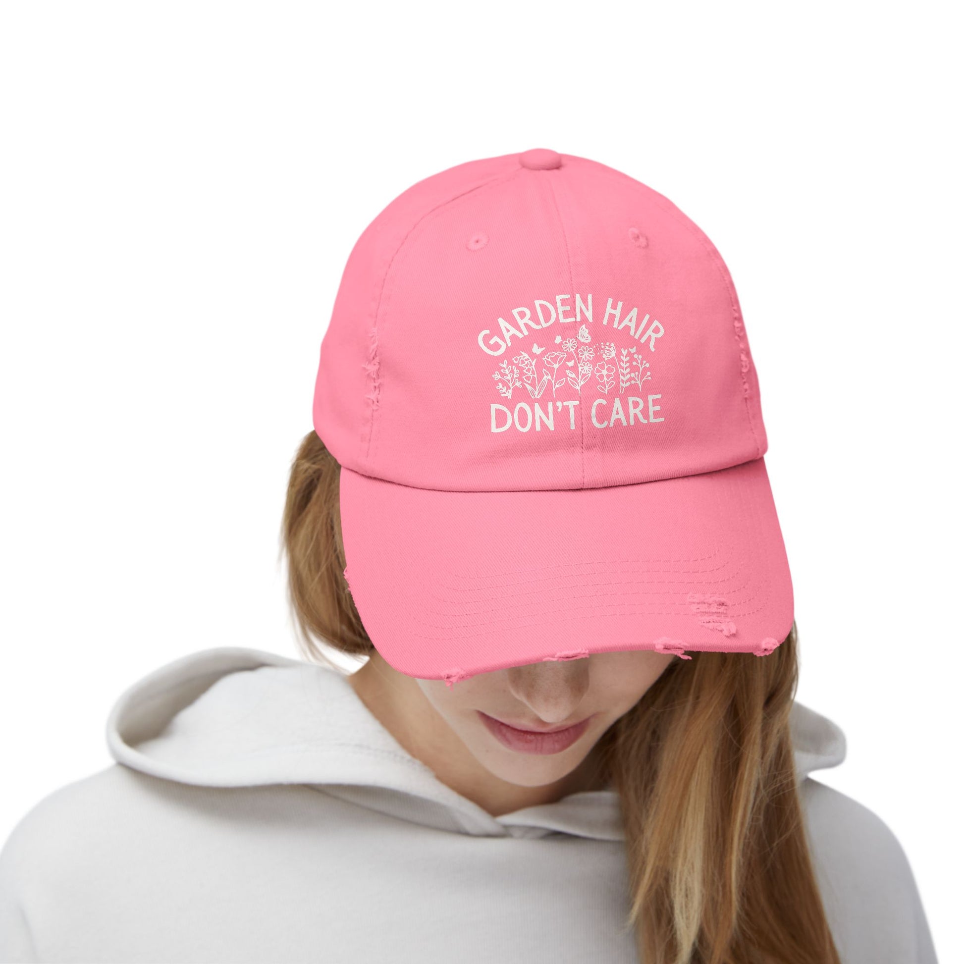 Garden Hair Don't Care Distressed Cap