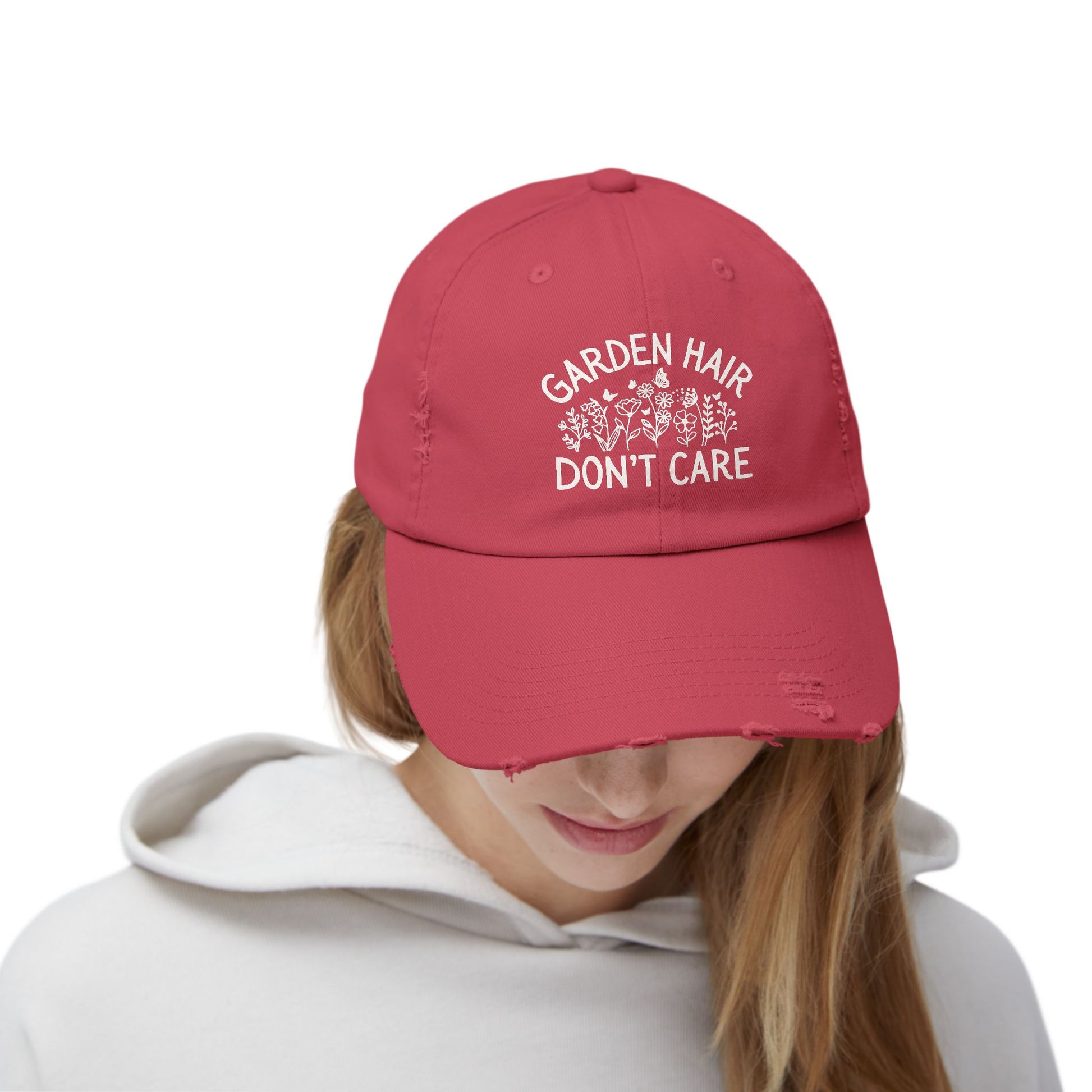 Garden Hair Don't Care Distressed Cap