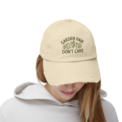 Garden Hair Don't Care Distressed Cap