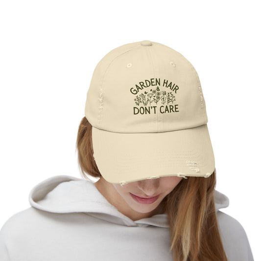 Garden Hair Don't Care Distressed Cap