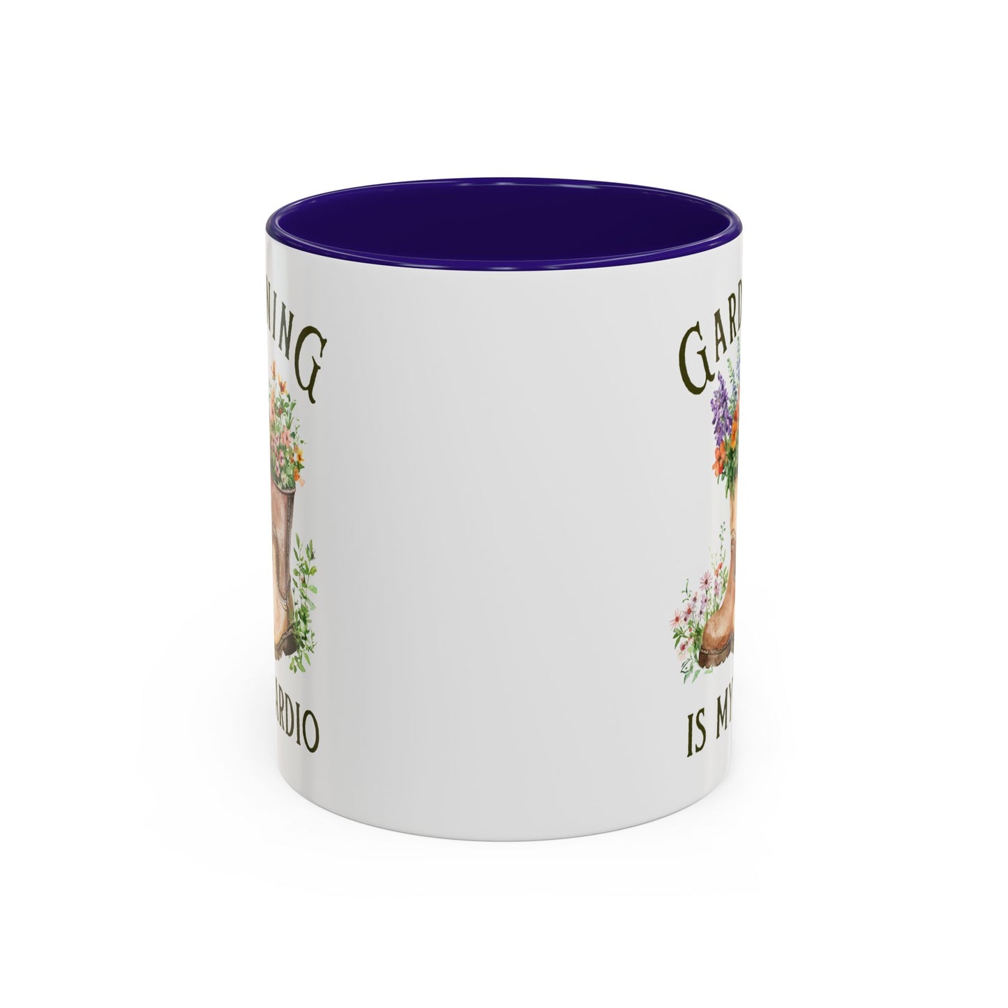 Gardening Is My Cardio Floral Boots Mug (11/15oz)