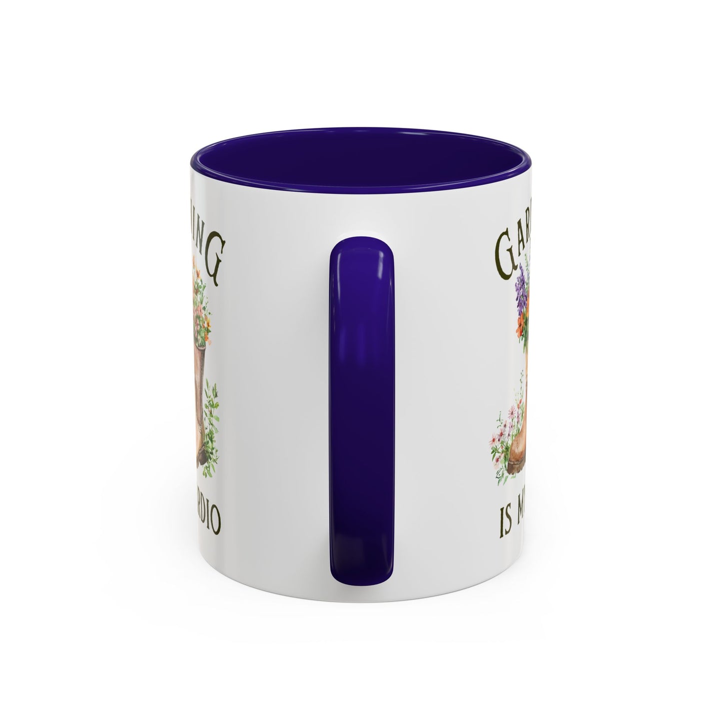 Gardening Is My Cardio Floral Boots Mug (11/15oz)