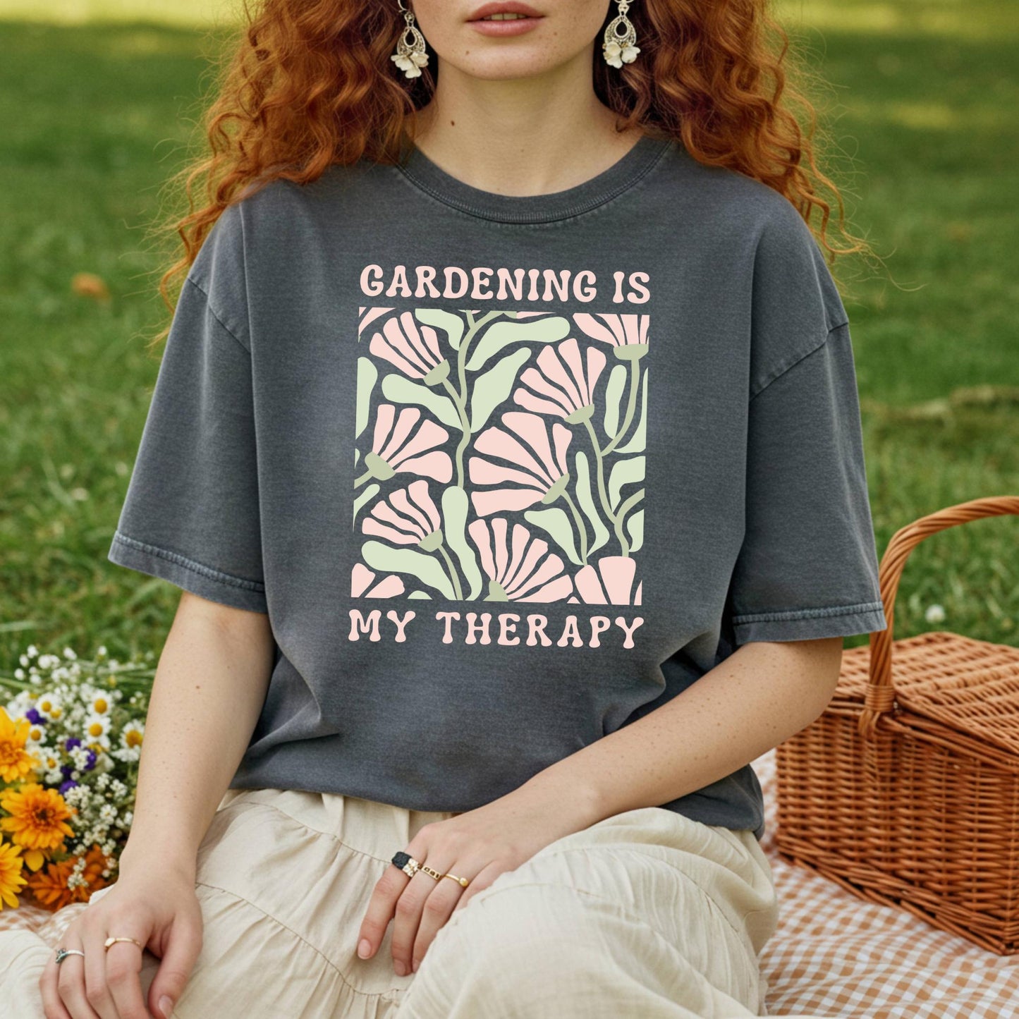 Gardening is My Therapy T-Shirt