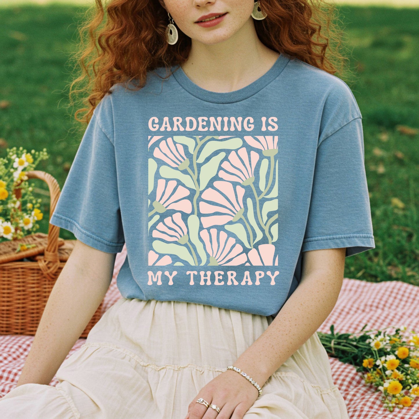 Gardening is My Therapy T-Shirt