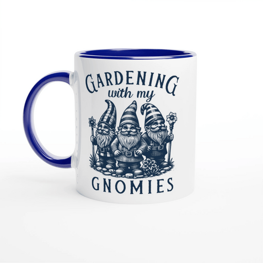 Gardening with My Gnomies Ceramic Mug