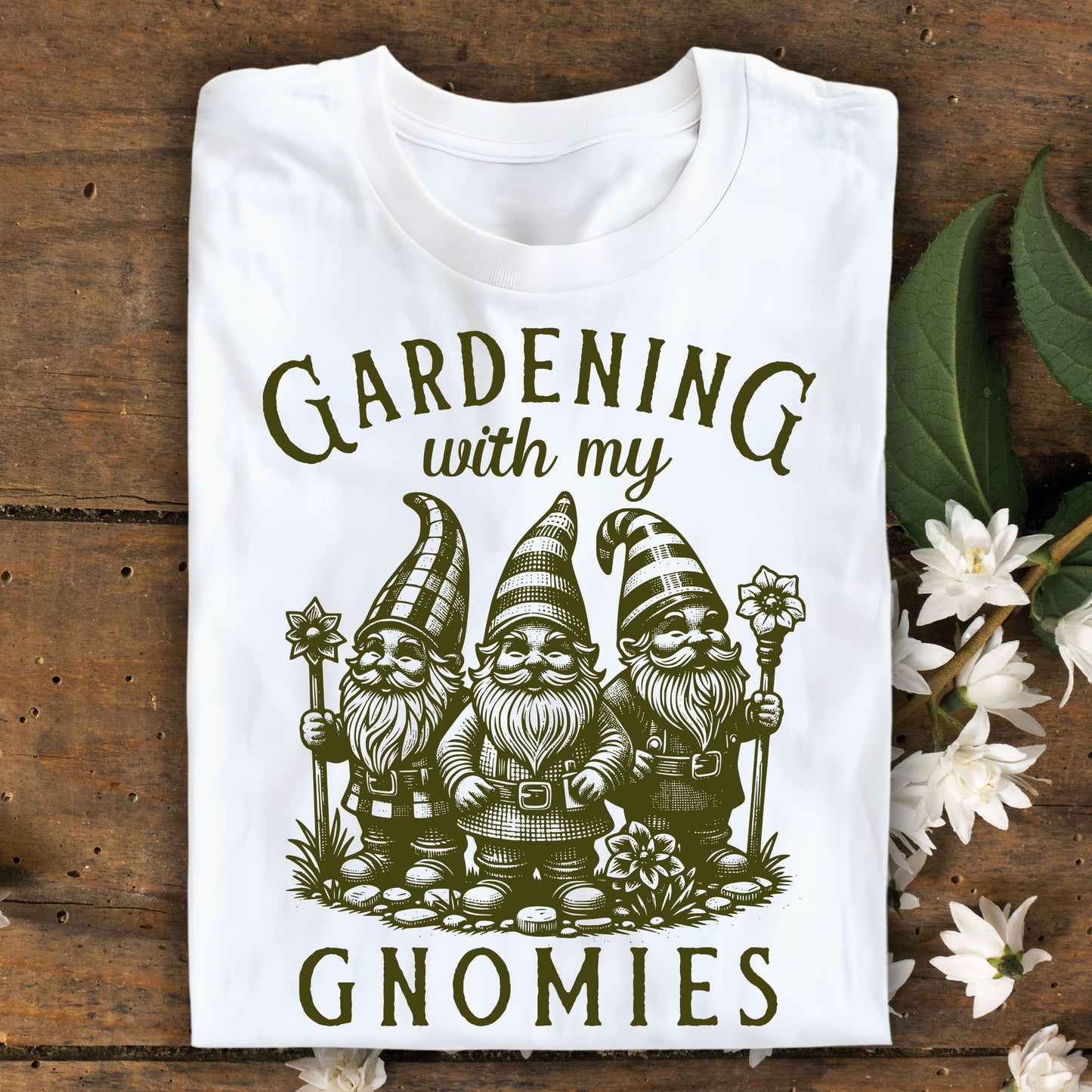 Gardening with My Gnomies T-Shirt
