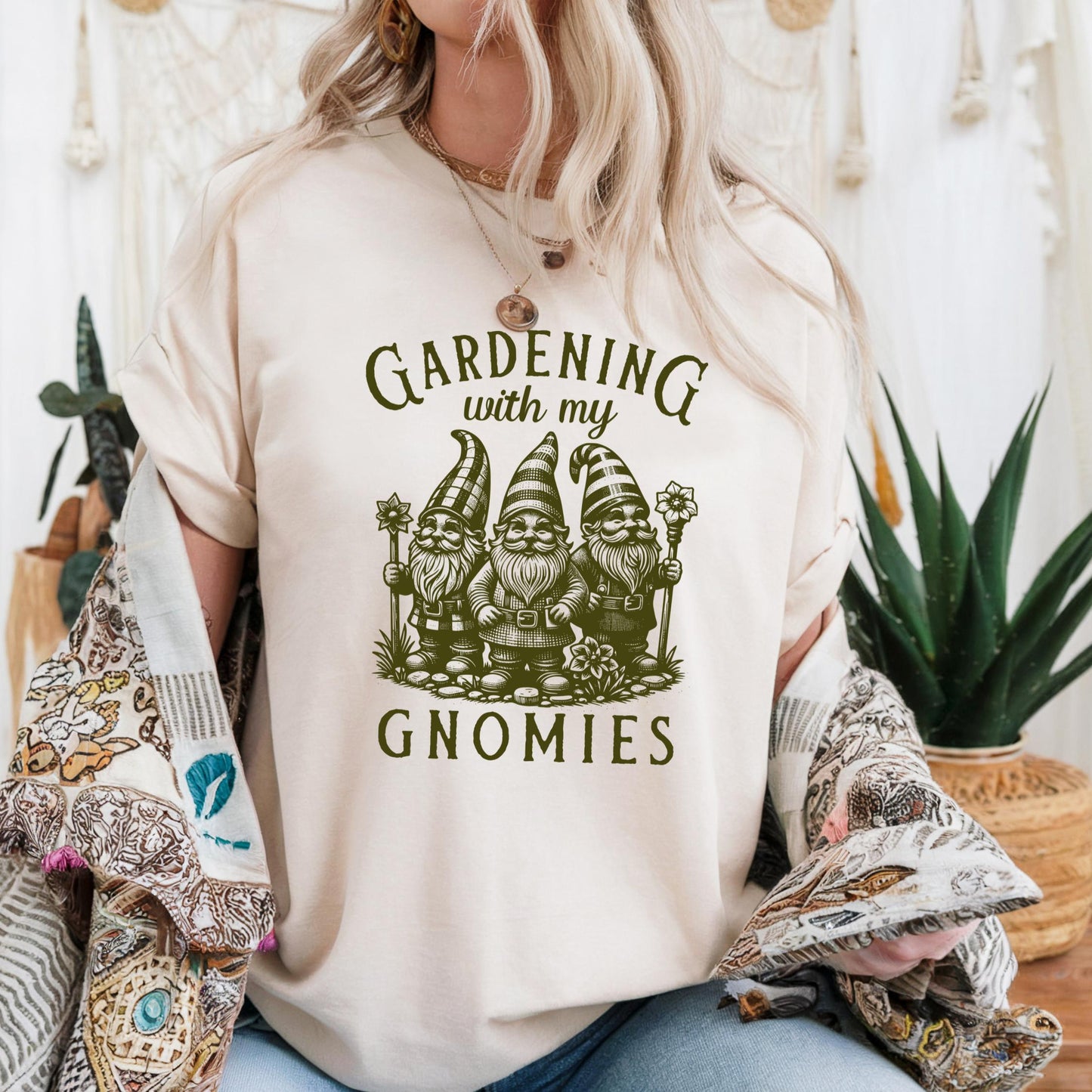 Gardening with My Gnomies T-Shirt