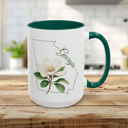 Georgia State Flower - Sweetbay Magnolia (11/15oz)