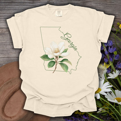 Georgia State Flower T-Shirt — Sweetbay Magnolia