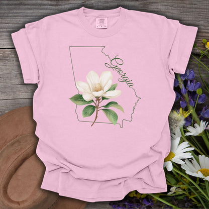 Georgia State Flower T-Shirt — Sweetbay Magnolia