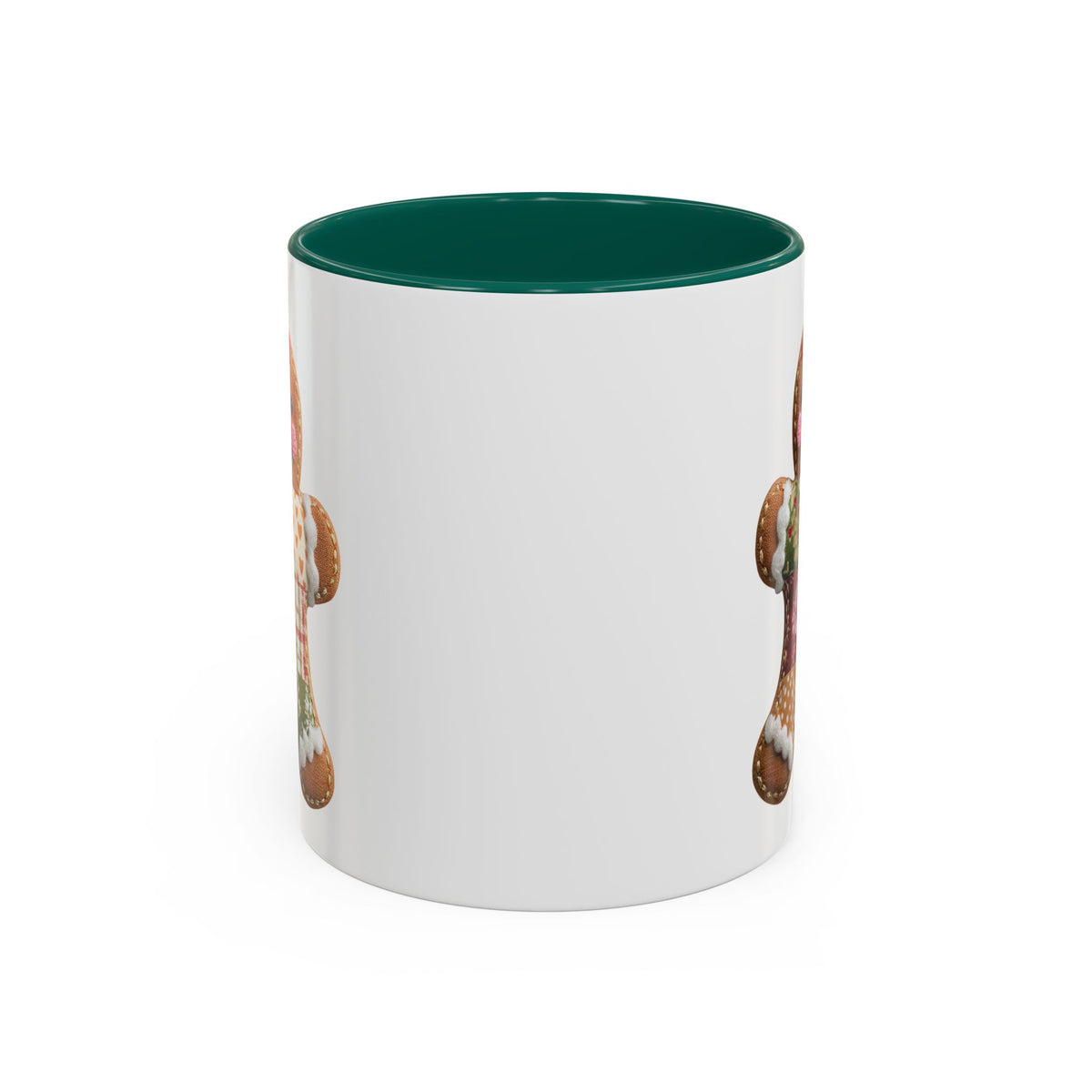 Gingerbread Man Patchwork Mug (11/15oz)