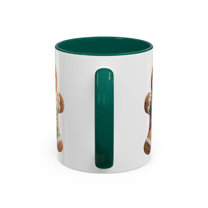 Gingerbread Man Patchwork Mug (11/15oz)