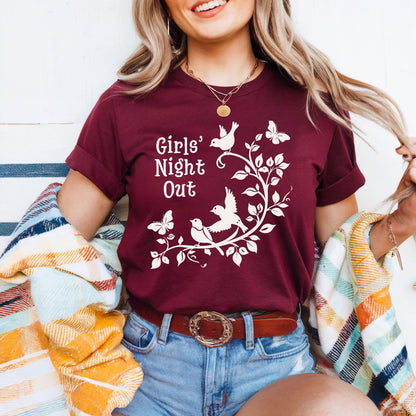Girls' Night Out Bird T-Shirt