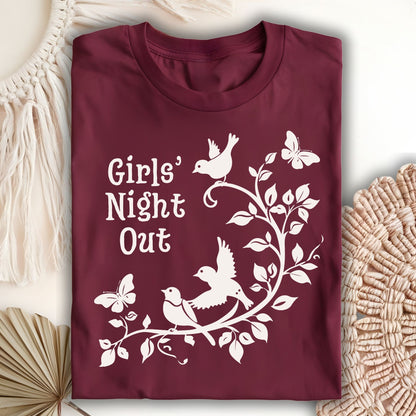 Girls' Night Out Bird T-Shirt