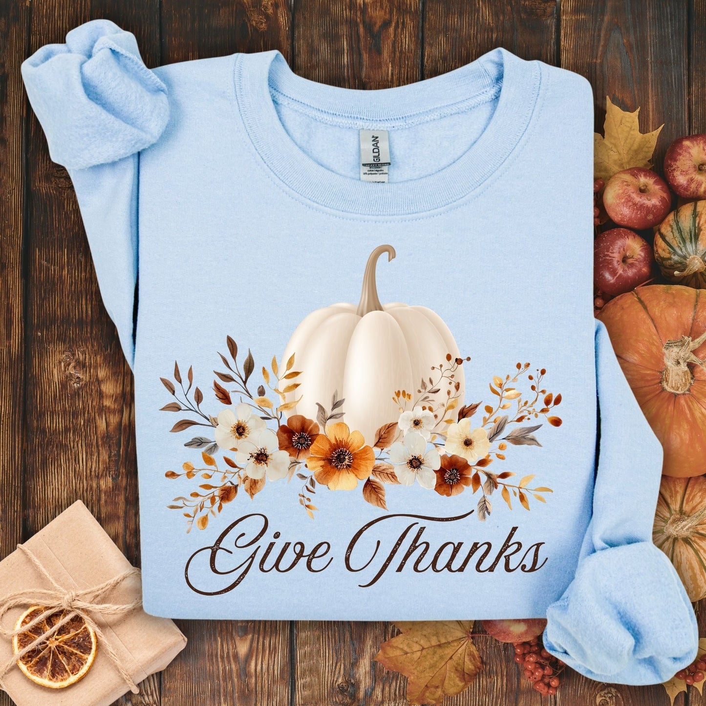Give Thanks Pumpkin Sweatshirt