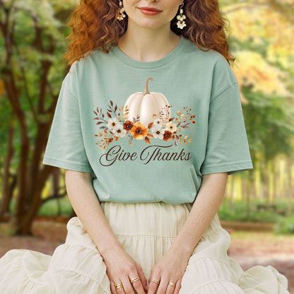 Give Thanks Pumpkin T-Shirt