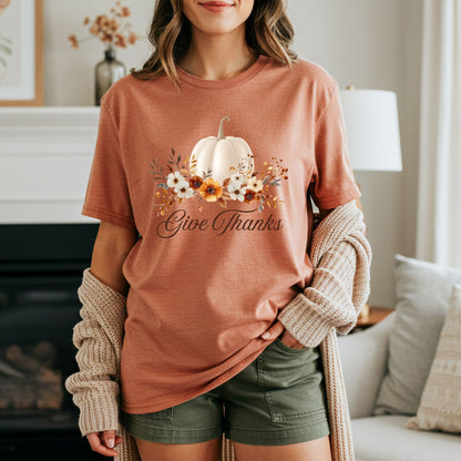 Give Thanks Pumpkin T-Shirt