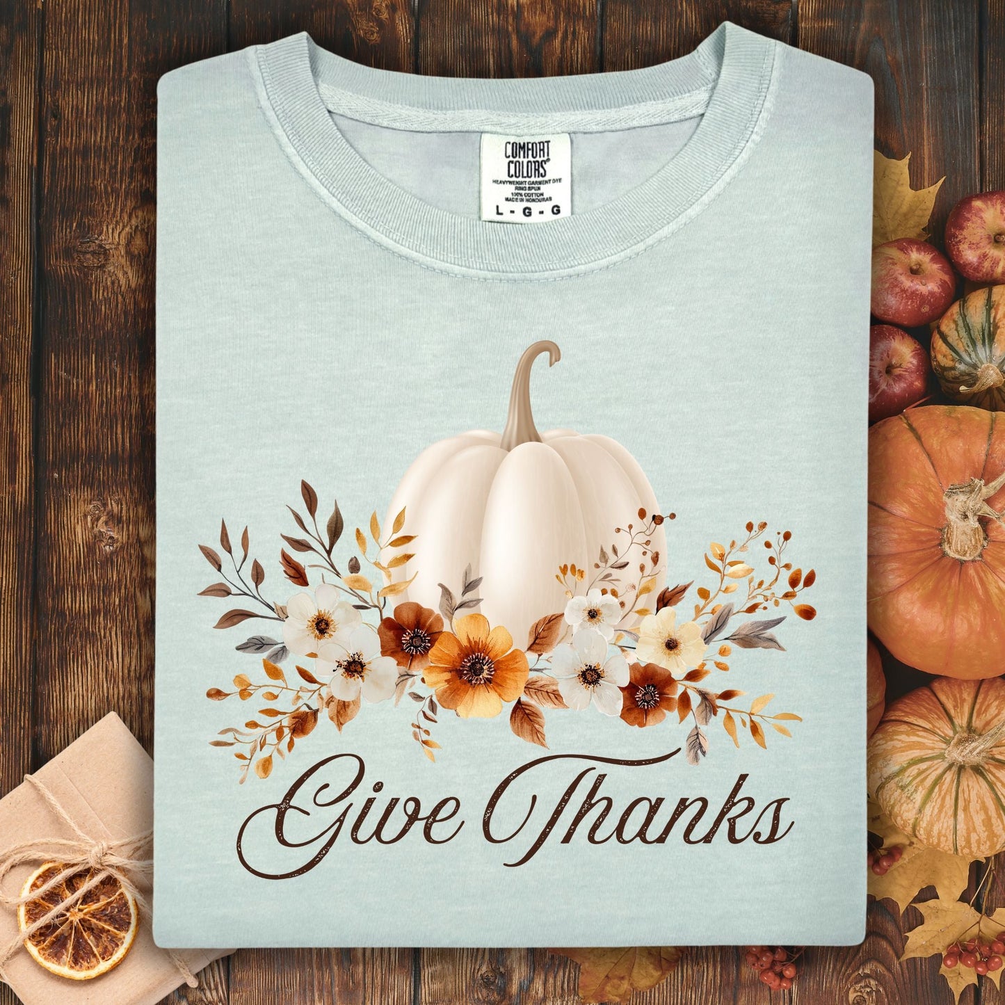 Give Thanks Pumpkin T-Shirt