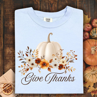 Give Thanks Pumpkin T-Shirt