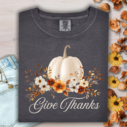 Give Thanks Pumpkin T-Shirt
