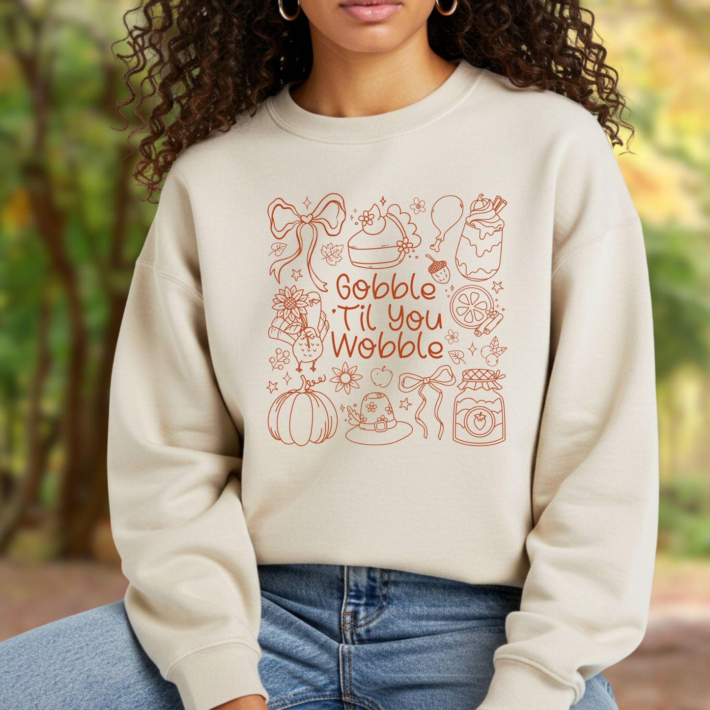 Gobble Till You Wobble Sweatshirt