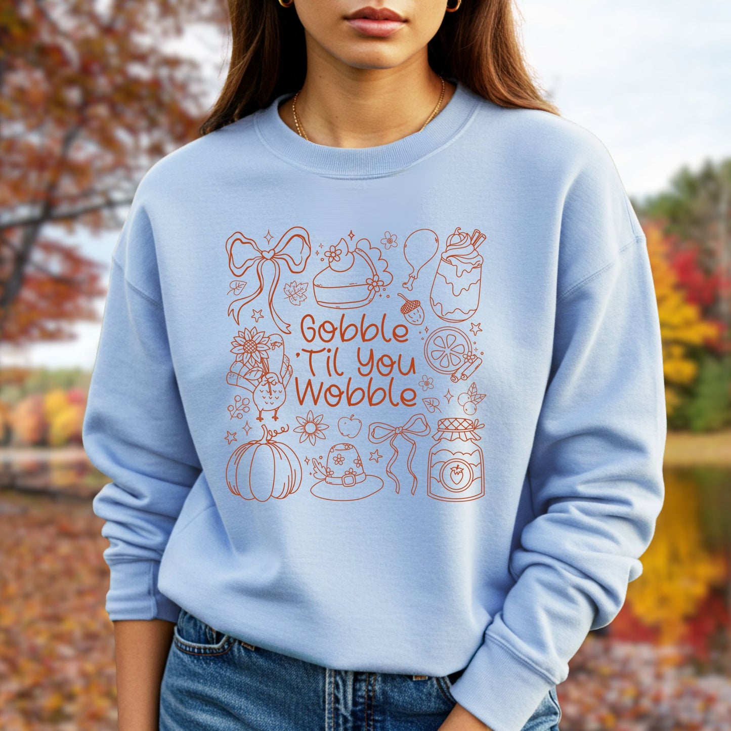 Gobble Till You Wobble Sweatshirt