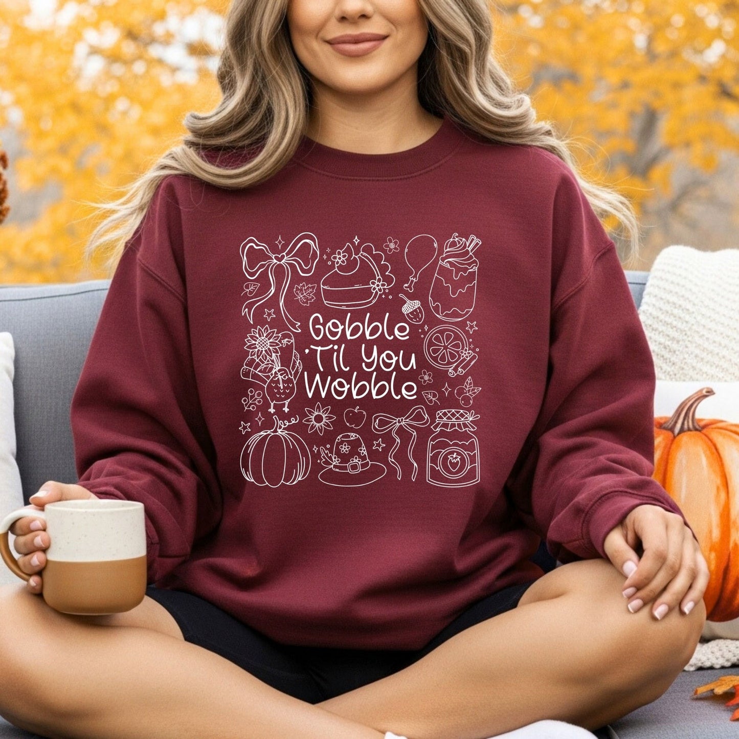 Gobble Till You Wobble Sweatshirt