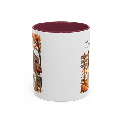 Halloween Ghosts and Pumpkin Patch Mug (11/15oz)