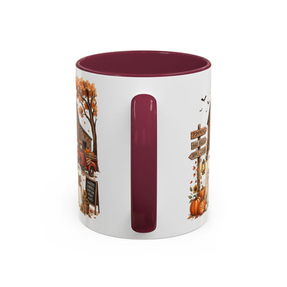 Halloween Ghosts and Pumpkin Patch Mug (11/15oz)