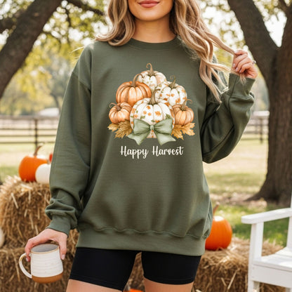 Happy Harvest Pumpkins Sweatshirt