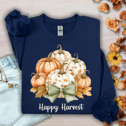 Happy Harvest Pumpkins Sweatshirt